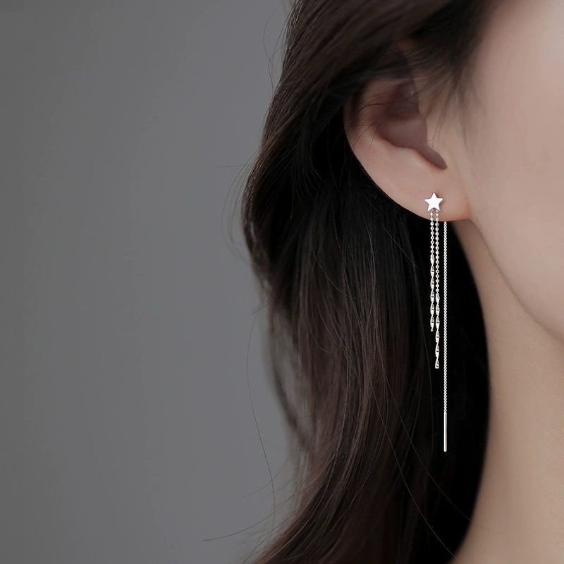 Silver Earring Threader